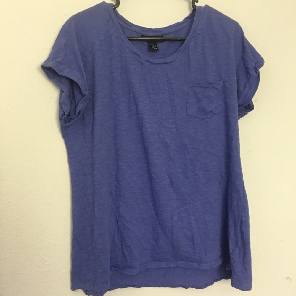 Purple pocket tee